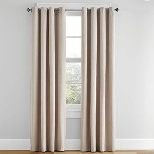 Simply Essential light filtering woven honeycomb window panel mocha 50in x 84in